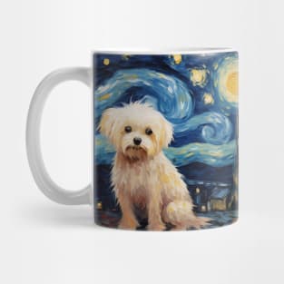 Maltese dog Night Mug